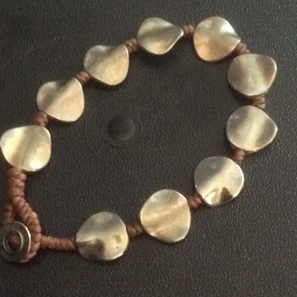 Metal disk bracelet - Picture 3 of 3